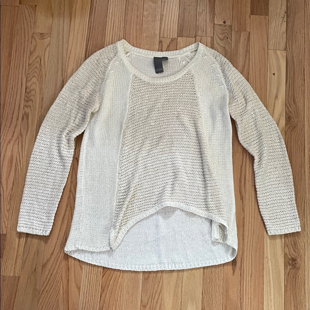 Quinn Women's Cream Knit Sweater
